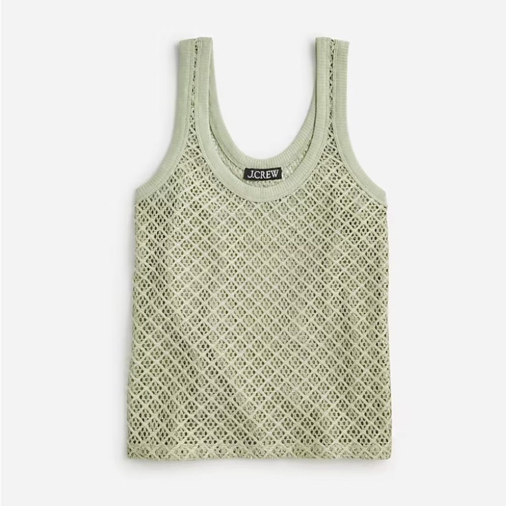 NWT | J Crew Crocheted Tank Top